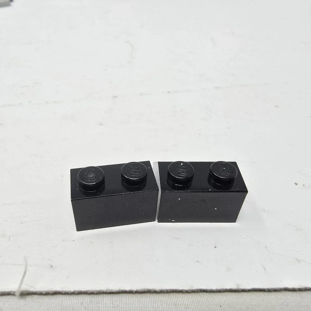 Lego Black Lot Of 2x2 Sloped‎ Control Panel Gauges Plane Train